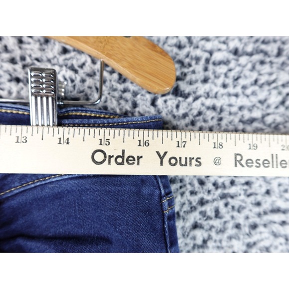 Levi's 721 Womens Jeans Size 31 31x29 Blue Denim High Rise Skinny Stretch - Picture 6 of 16